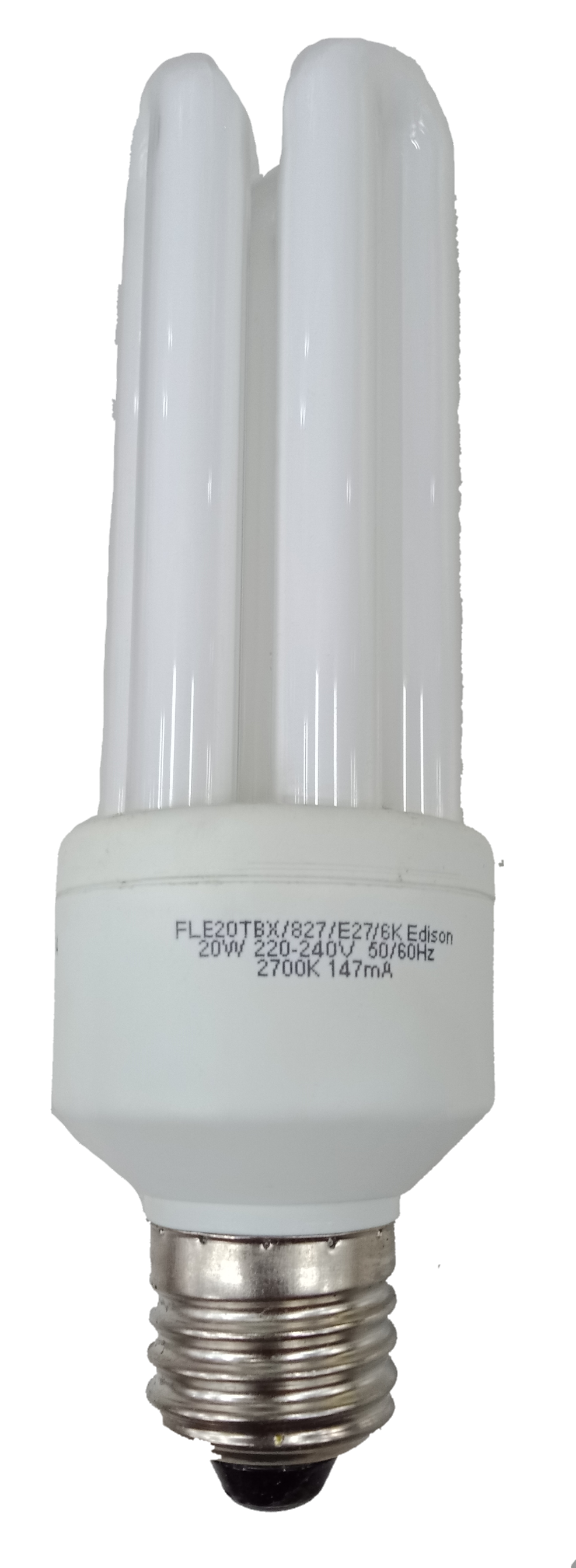 8W warm white CFL bulb E27 compact fluorescent bulb by Electx Electrical Supply