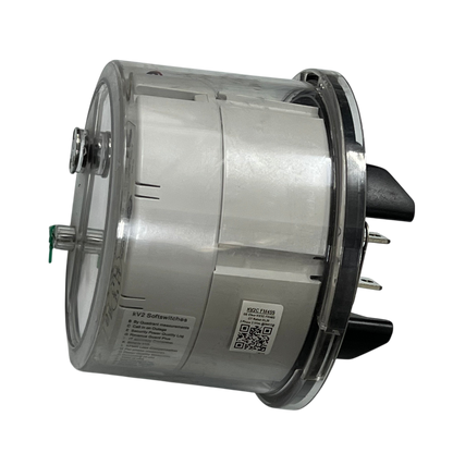 Aclara KV2C FM45S KWH Electric Mete with transparent casing for electrical trade and testing