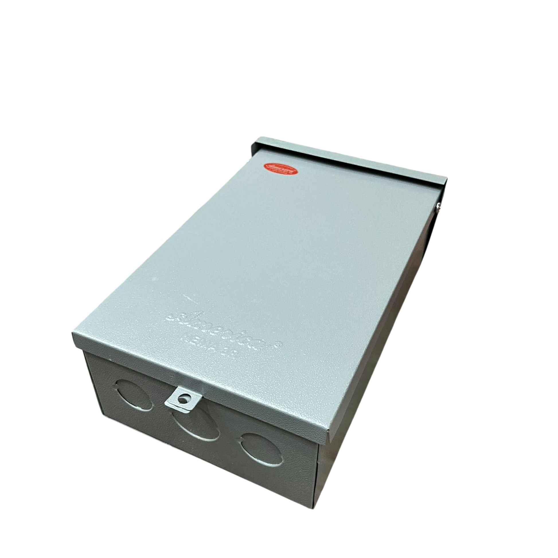 GE TQL 2 pole breaker housing in durable metal for electrical circuit protection and installation