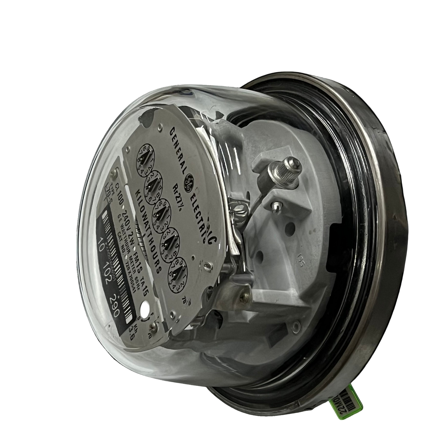 General Electric panel mount meter 2 Wire CL100 I70-S 4 Jaws Analog Meter clear housing and terminals