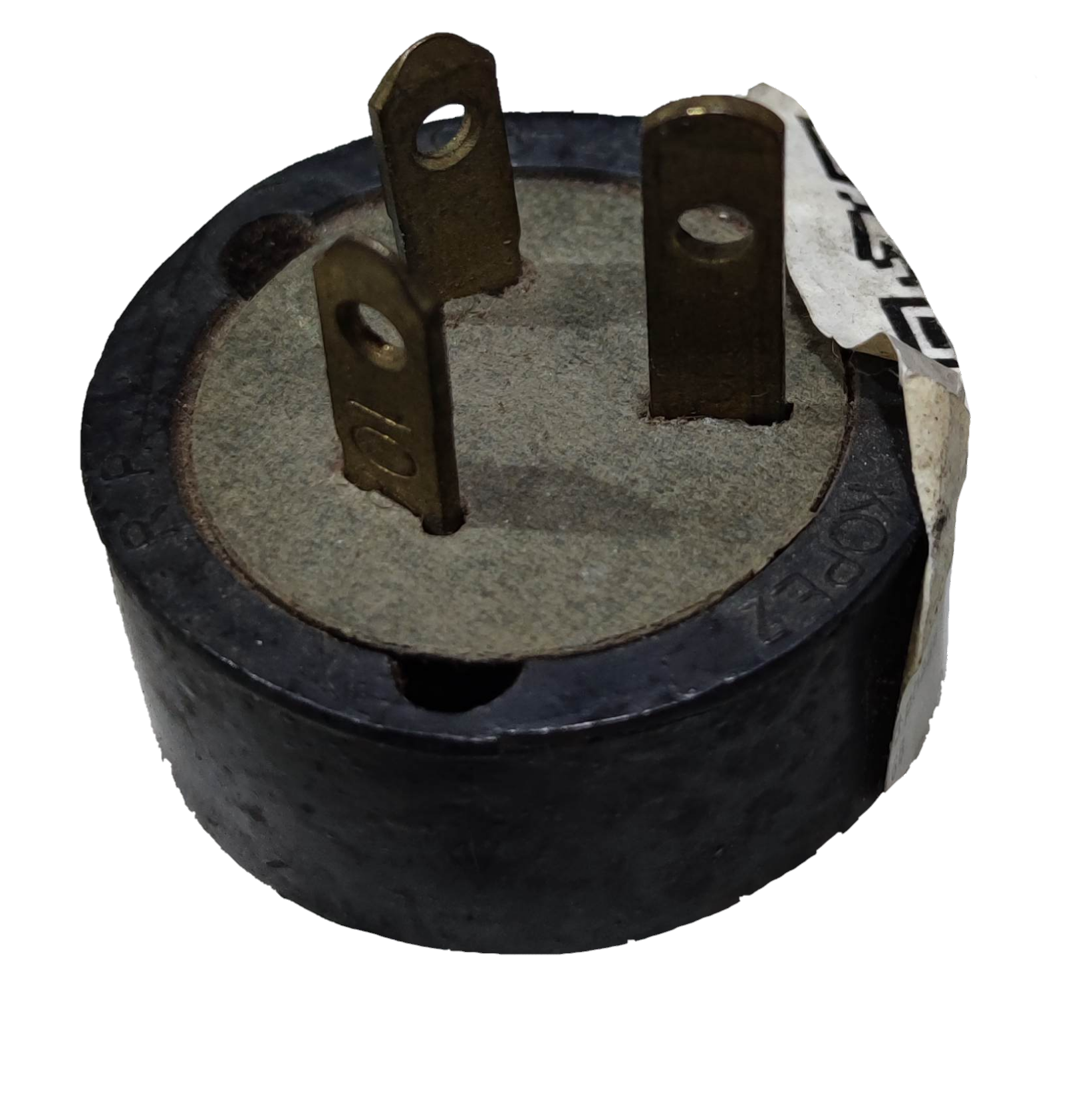 Kopez 10A 220V range plug with three metal prongs for power connection