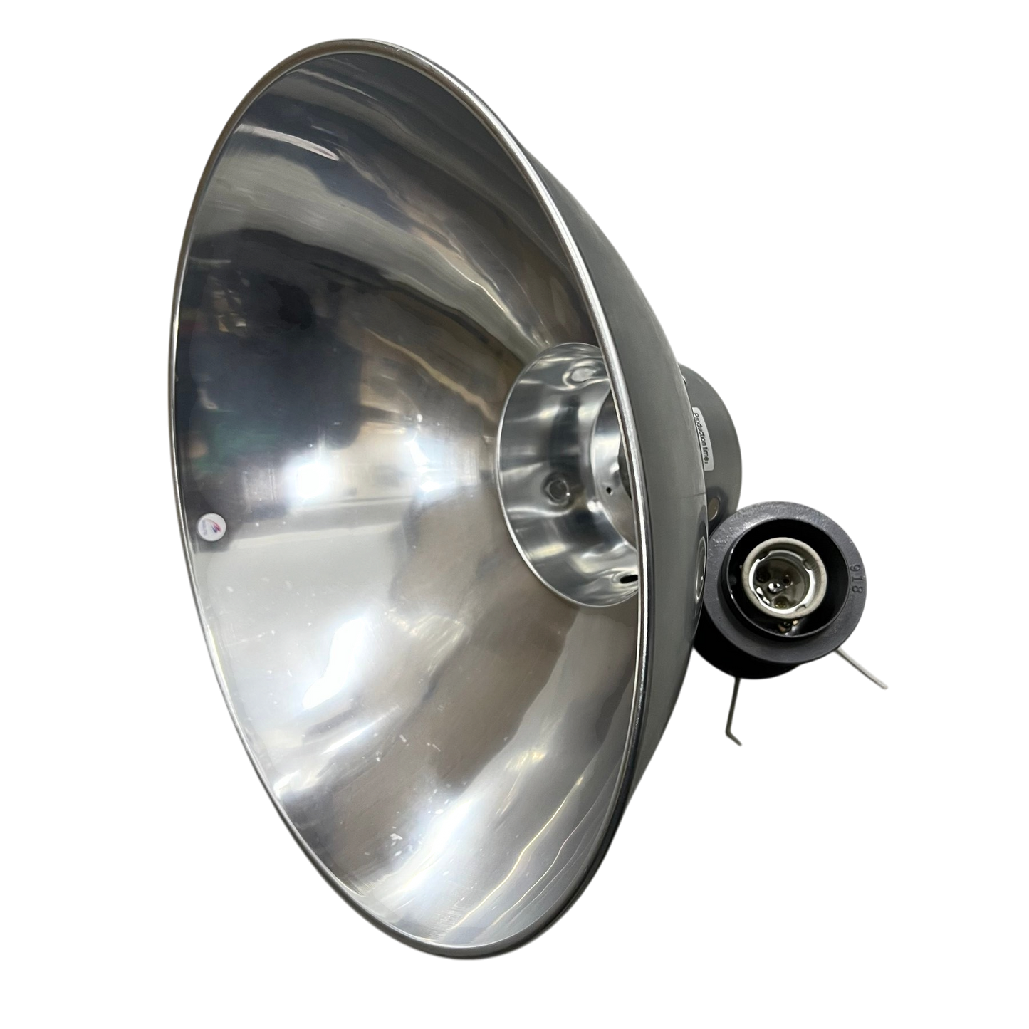 Electx Electrical Supply 14 inch aluminum reflector lamp with wide reflective surface for focused lighting