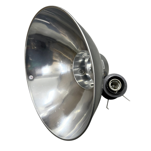 Electx Electrical Supply 14 inch aluminum reflector lamp with wide reflective surface for focused lighting