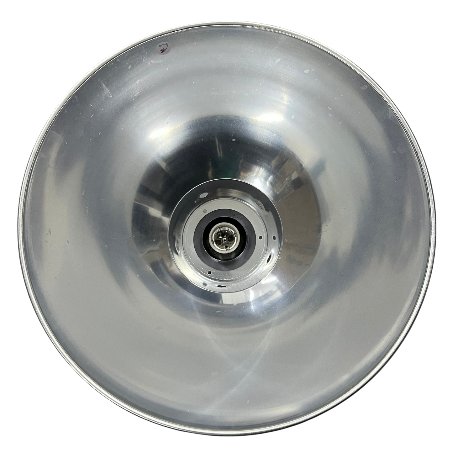 14 inch aluminum reflector lamp by Electx Electrical Supply with a polished metal interior for optimal light reflection