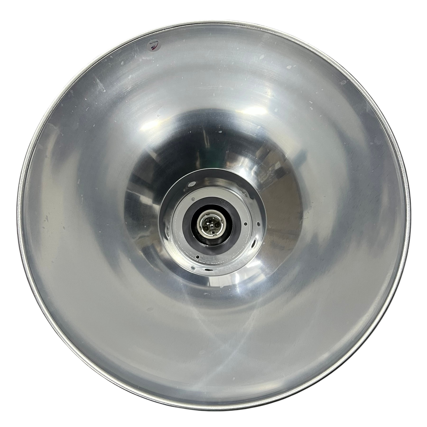 14 inch aluminum reflector lamp by Electx Electrical Supply with a polished metal interior for optimal light reflection