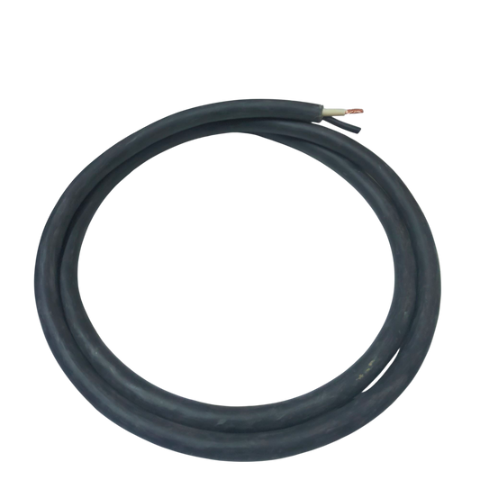 Phelps Dodge 14mm 2 core electrical wire roll with black insulation for electrical wiring