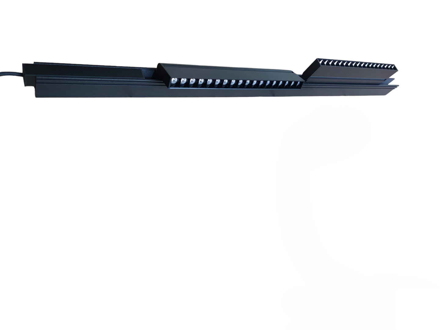 ILLUMIQ TERRA 18W LED foldable grille track light in black ceiling lighting fixture