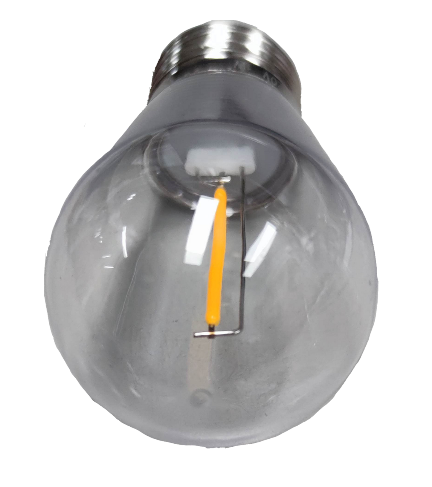Denko 1W LED Filament Bulb E27 220V with clear glass and visible filament design