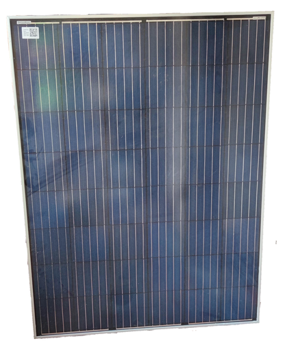 ZwitseRise 200W Solar Panel 1320 x 992 x 40 mm with blue photovoltaic cells and white frame