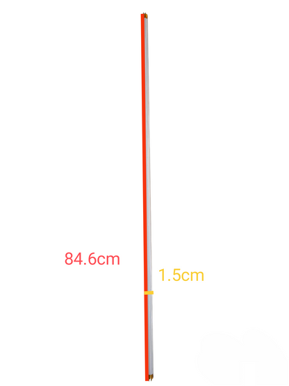 Starlux 21W T5 fluorescent tube measuring 84.6 cm long and 1.5 cm in diameter