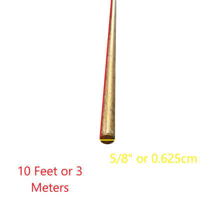 3 Meters Grounding Rod made in China with 5/8 inch diameter for electrical grounding