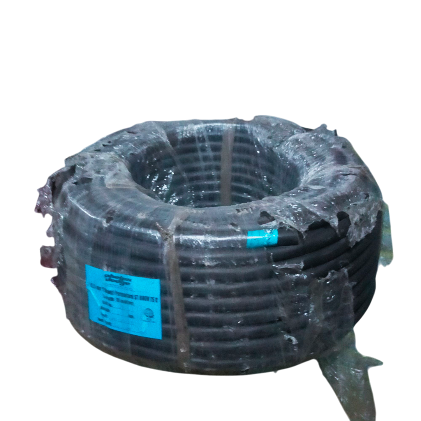 Phelps Dodge 4 core 2.0mm electrical wire coil wrapped in plastic packaging