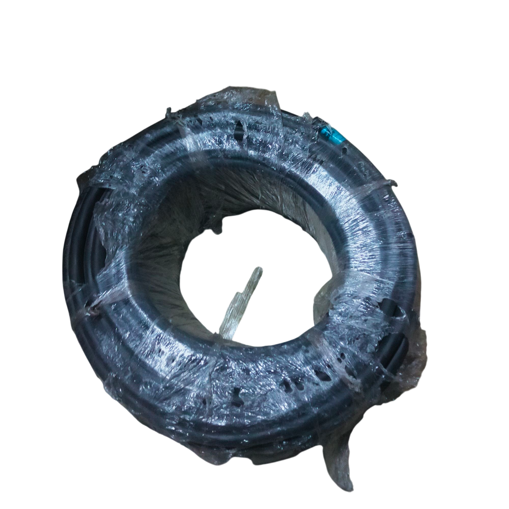 Phelps Dodge 4 core 2.0mm electrical wire coiled and wrapped in clear plastic packaging