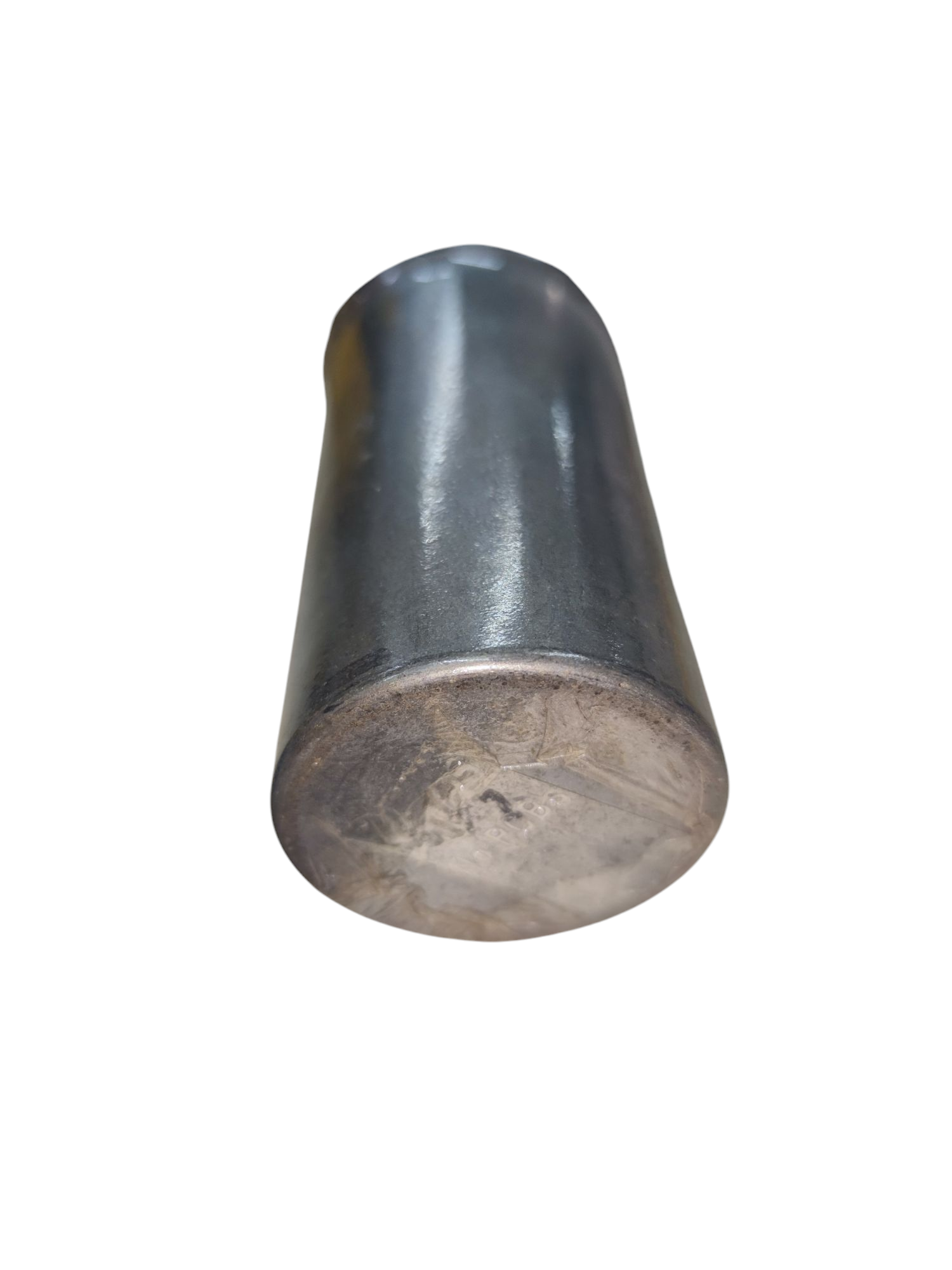 Aerovox 45MFD 370VAC capacitor cylindrical electrical component with metal base and black casing