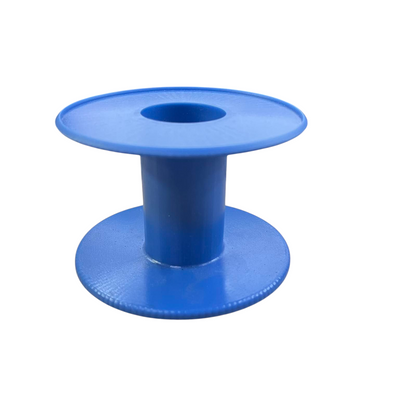Blue 5 lbs plastic wire spool for handicraft materials empty bobbin for wire storage and organizing