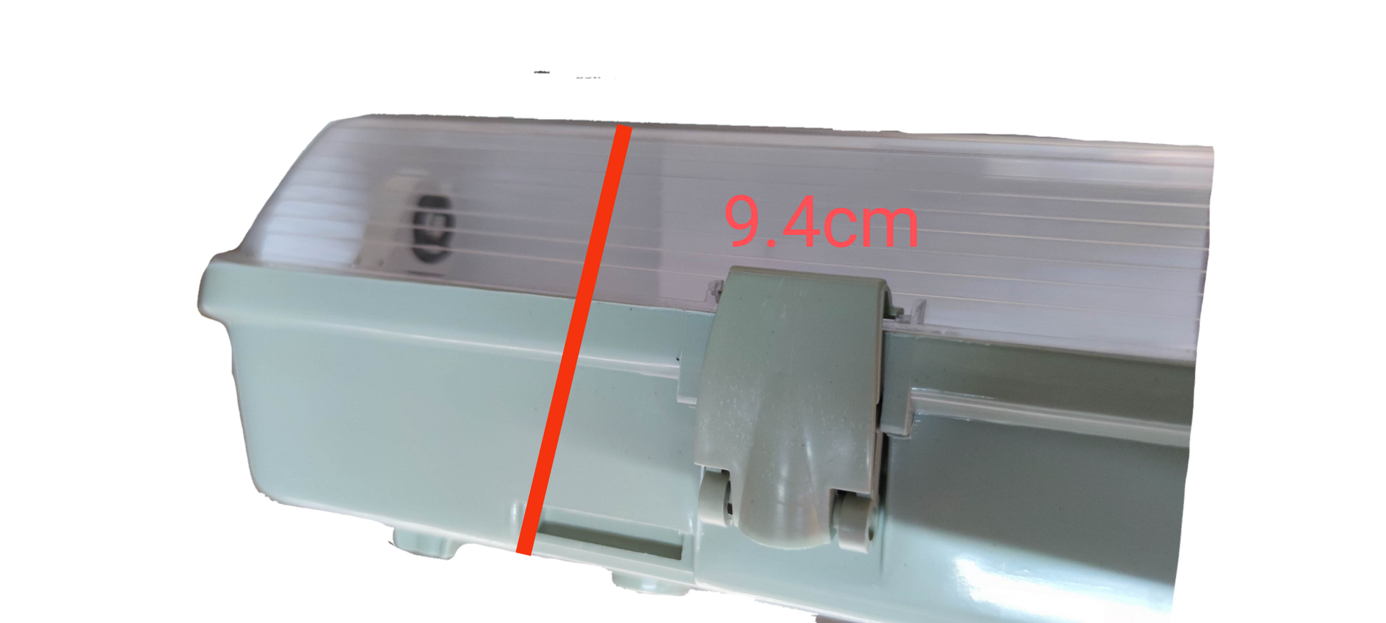 8W LED weatherproof fluorescent light by Opple and Ecolum with durable plastic casing and protective cover