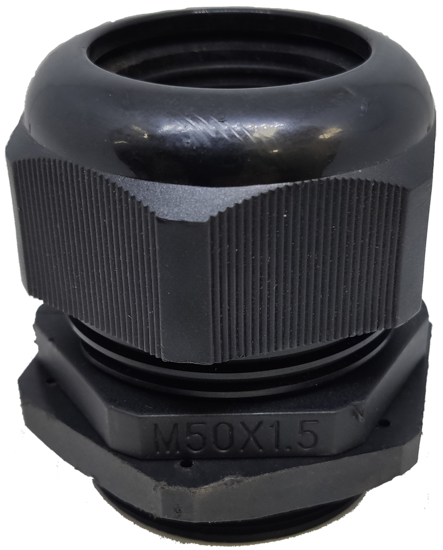 Grippes Cable Gland M50 30-32mm in black for secure cable management and sealing