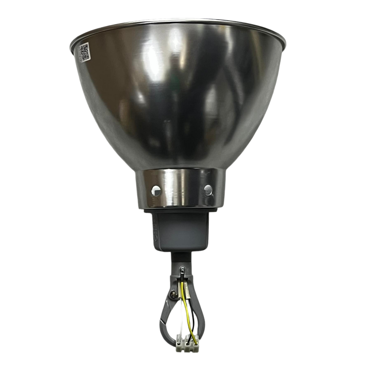 Biglite E27 socket hanging reflector with metal finish for lighting installation and accessories