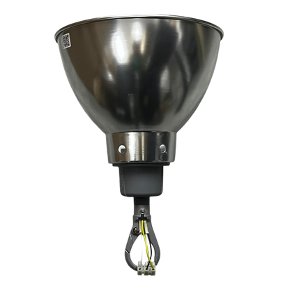 Biglite E27 socket hanging reflector with metal finish for lighting installation and accessories