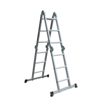 Butterfly foldable multi-purpose ladder 4x4 aluminum A frame ladder with anti slip feet for indoor and outdoor use