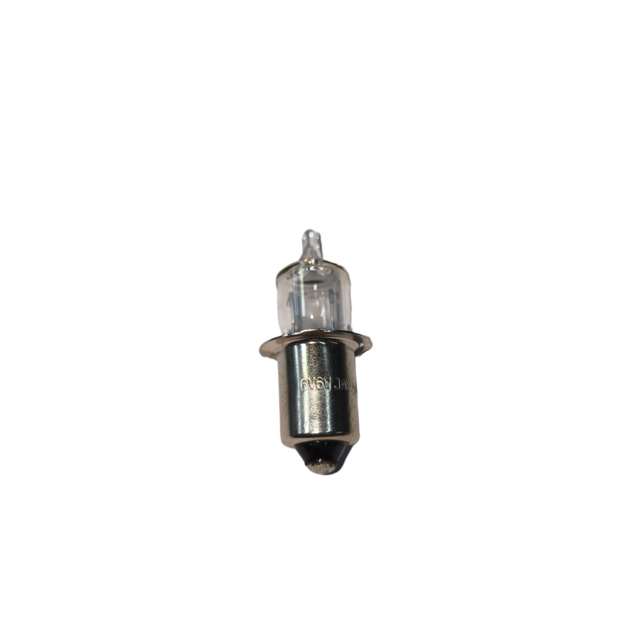Japan made halogen flashlight bulb 6V 6W for spot and fog lights with clear glass design