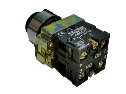 Sassin Key Operated Switch 3P 2NO electrical component with metal and plastic parts