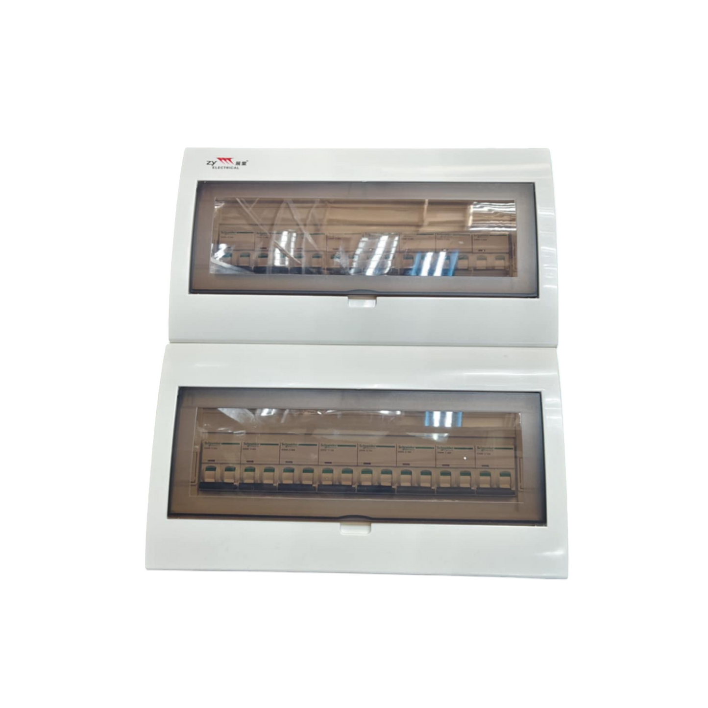 Schneider and ZY Panel Board 63A 2 Pole Main Miniature electrical distribution breaker box