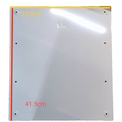 Schneider & ZY Panel Board 63A 2 Pole Main Miniature white metal enclosure with screw holes
