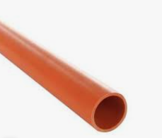 Royu PVC Orange Electrical Pipe smooth hollow conduit for protecting electrical wiring and cable runs