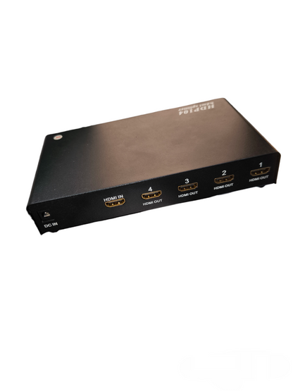 Grippes Splitter 1x4 Version 1.3 220V HDMI splitter with four HDMI output ports and one input port