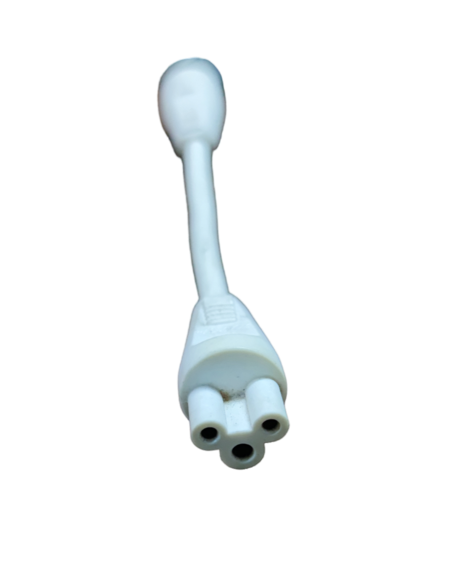 White T-5 AC Cord Connector 3Pins electrical connector with local vendor quality