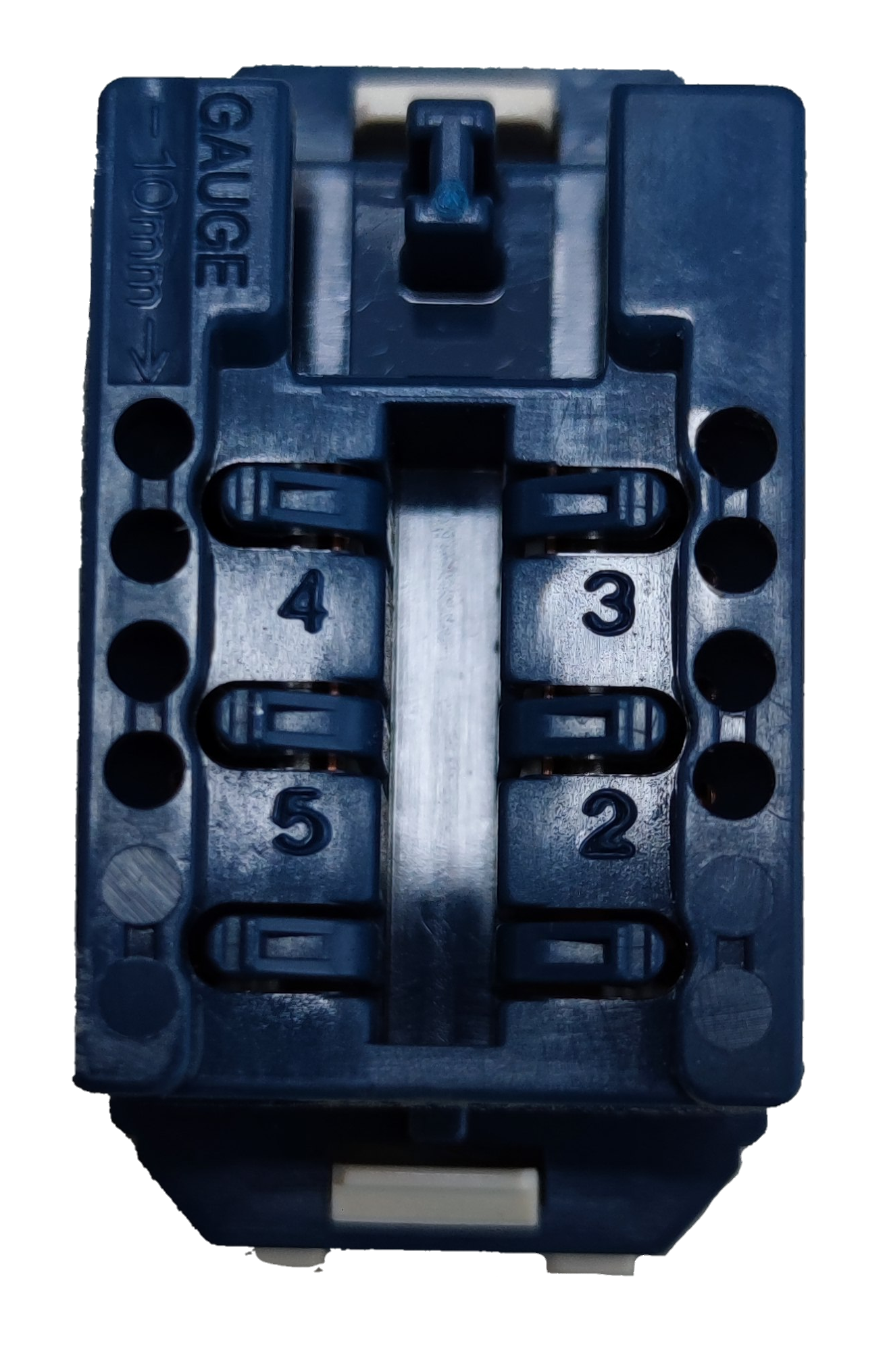 Panasonic Telephone 6P4C WEG2164 modular terminal block connector for telephone wiring and punchdown