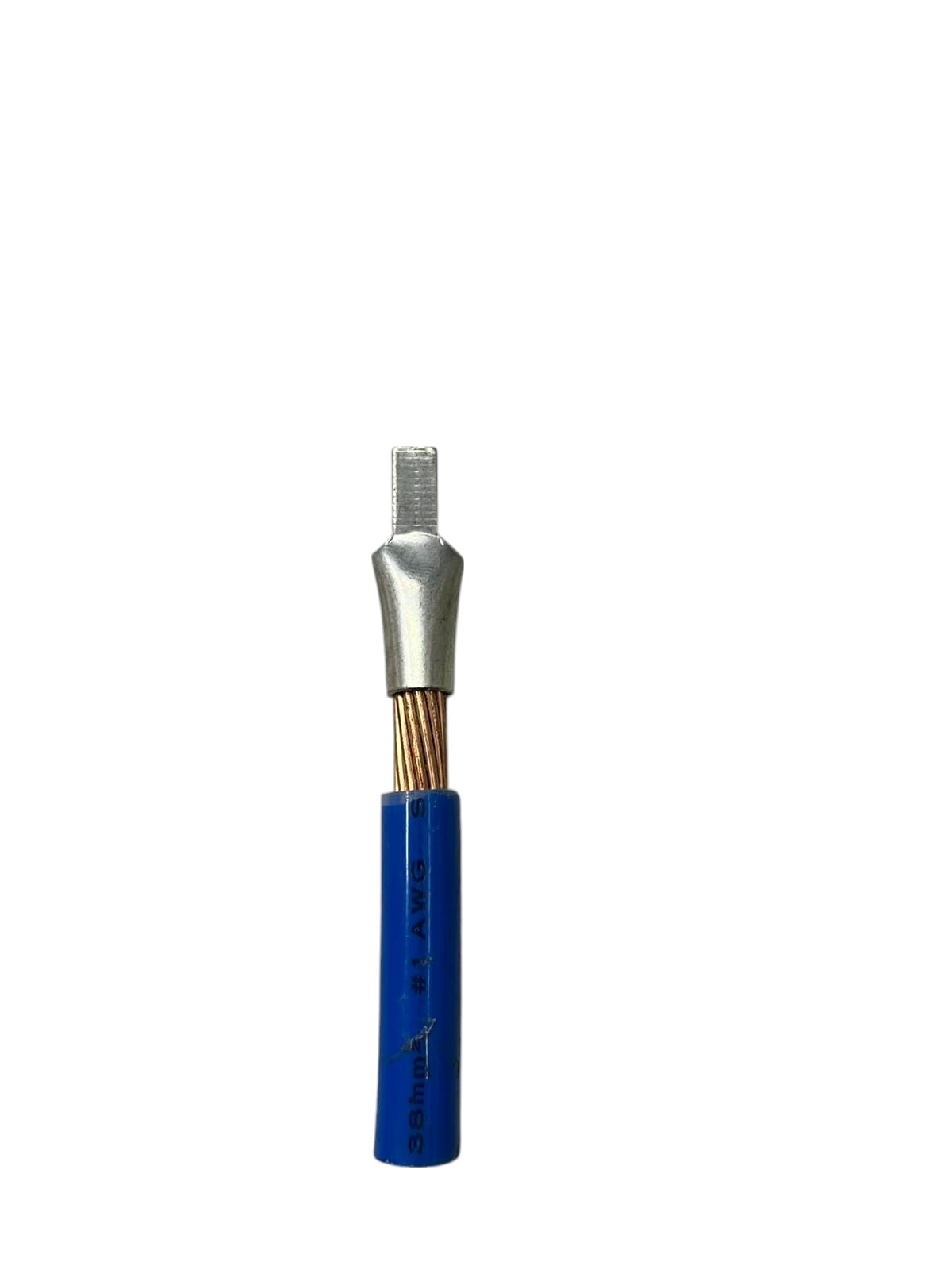 Blue insulated Terminal Lugs for Miniature electrical wiring with metal connector tip