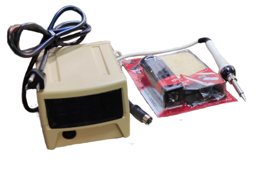 Goot 65W Soldering Station 220V PX-701 with soldering iron and power cables for electronic repairs