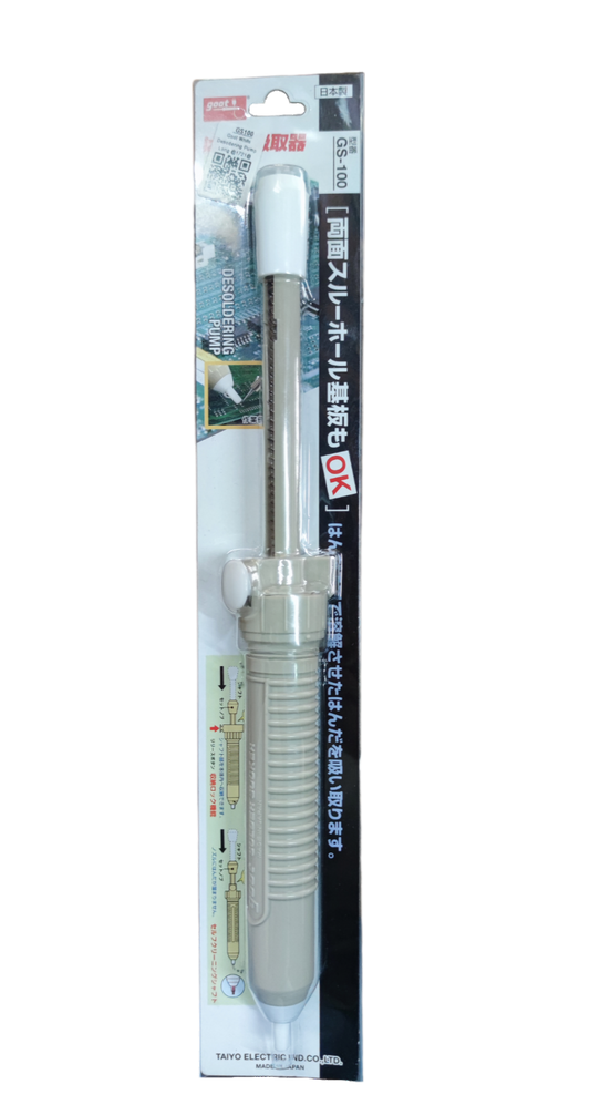 Goot Desoldering Pump Big hand tool for removing solder in electronics repair