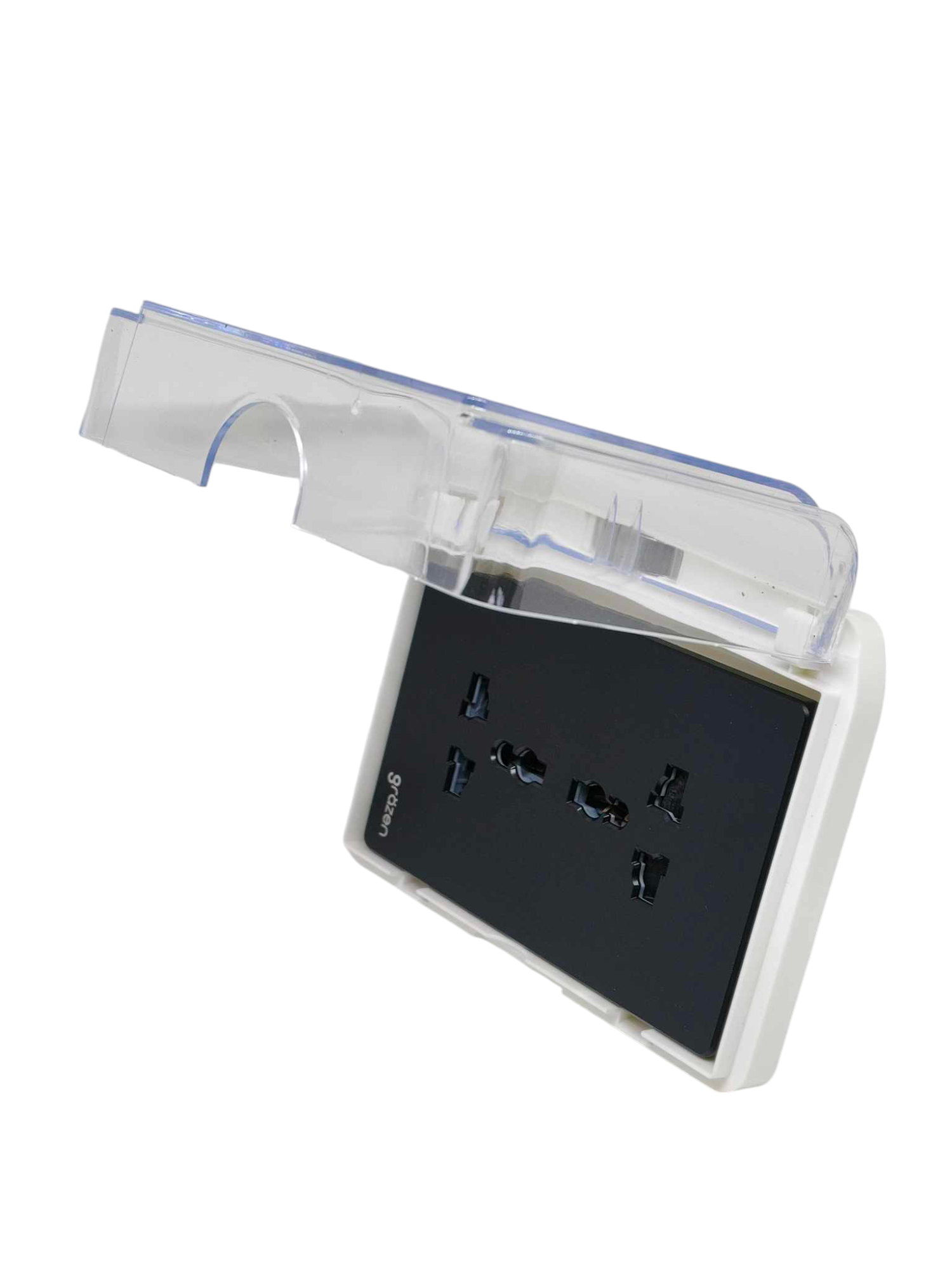 Grazen 16A 220V waterproof plate cover designed for outdoor electrical safety and protection
