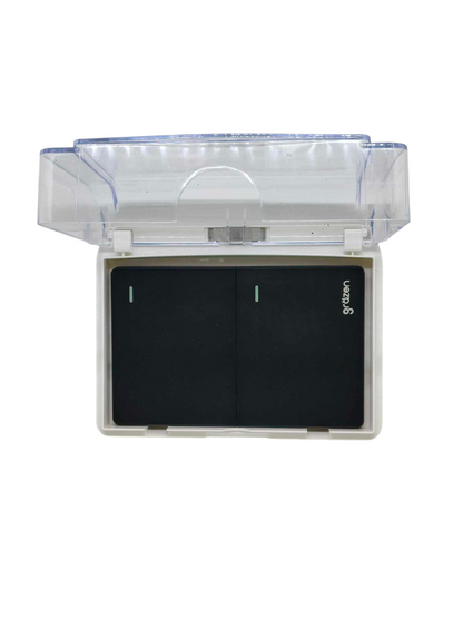 Grazen 3 way switch 16A 220V with transparent cover for easy access and protection