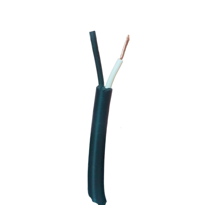 Boston Power Cable Perma Cord with black and white insulated wires and exposed copper conductor