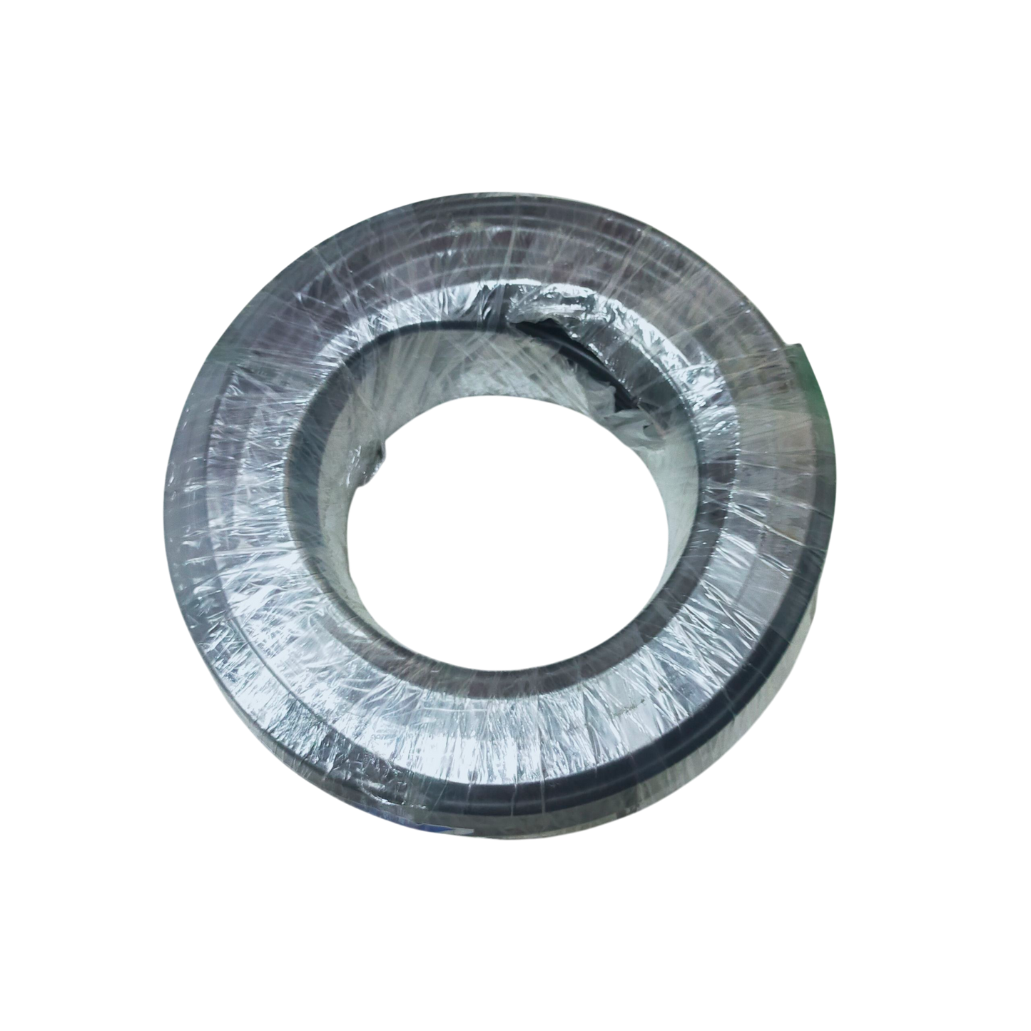 Boston Royal Cord AWG 14 - 2 Core roll of black insulated wire wrapped in clear plastic packaging