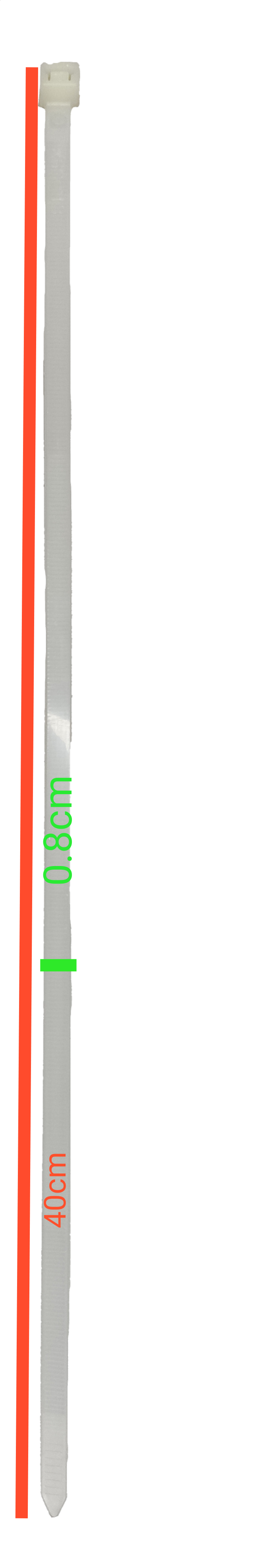 Grippes 16 inch cable ties in clear color designed for secure and reliable binding in electrical applications