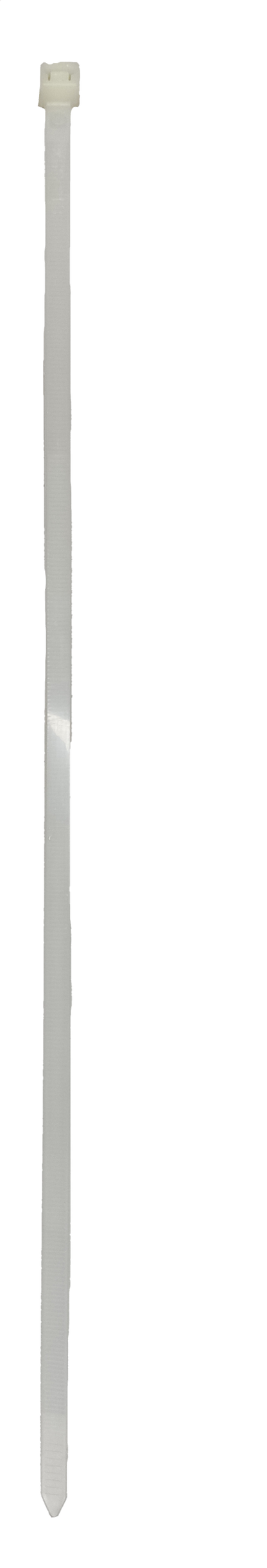 Grippes Cable Tie 10 Inches white durable plastic zip tie for securing cables and bundles