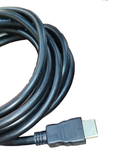 Grippes HDMI 1.4V male to male cord 3 Meters with black flexible cable and connector