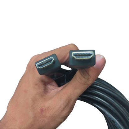 Grippes 10 meter HDMI cable with dual connectors for high-definition video transfer