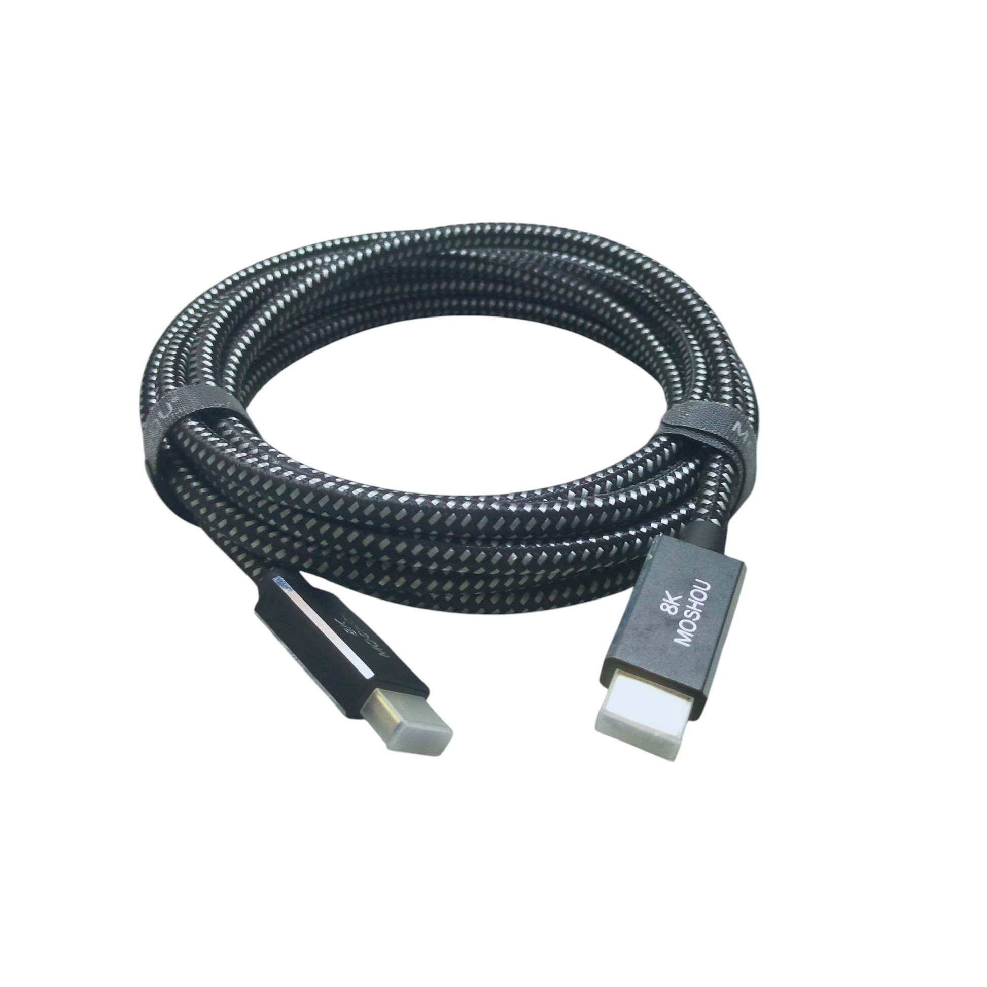 Durable HDMI Grippes Cable with Braided Design for High-Speed Video Transmission