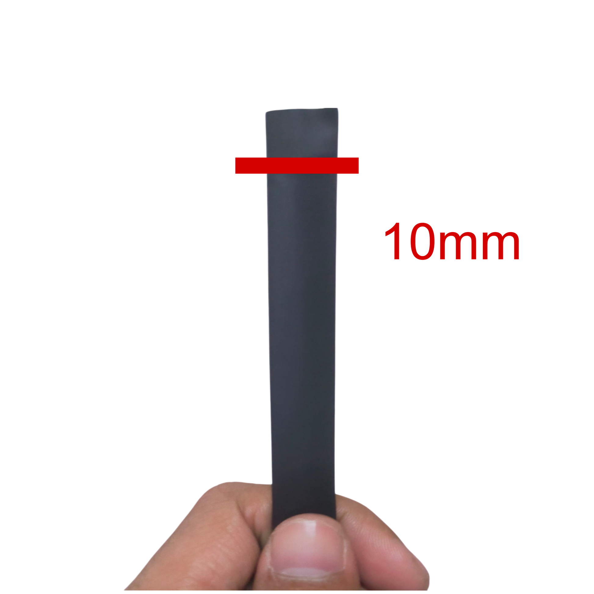 Heat Shrinkable Tube Black 10mm for effective cable management and protection