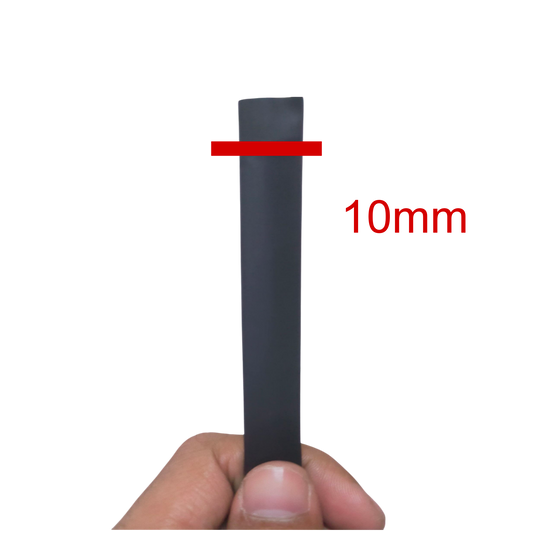 Heat Shrinkable Tube Black 10mm for effective cable management and protection