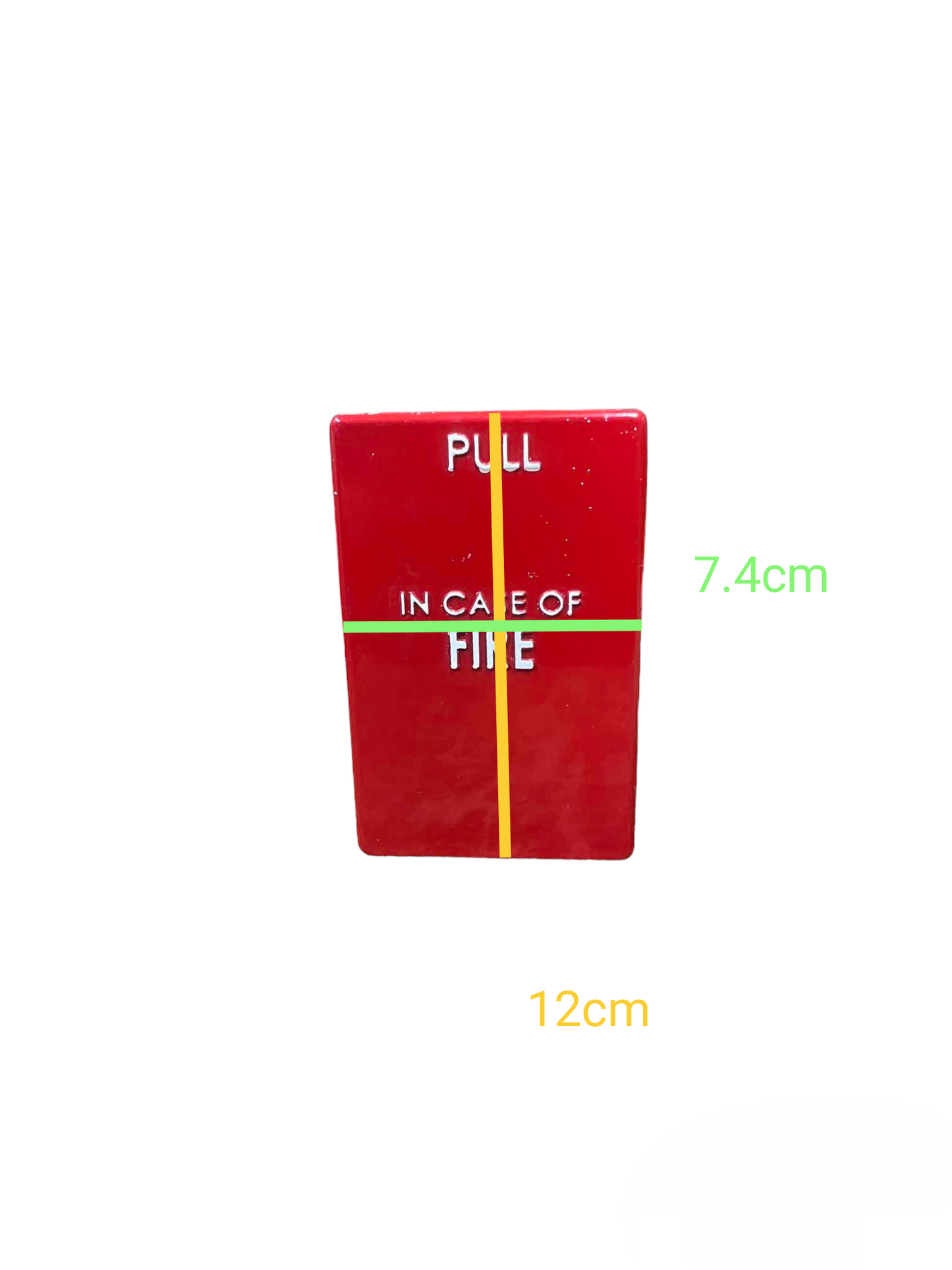 Hellux 220V fire alarm pull switch red rectangular box with pull handle for emergency use