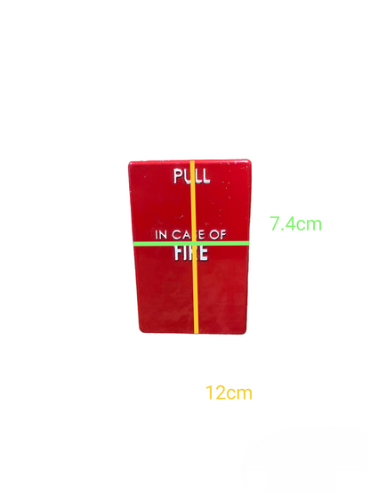 Hellux 220V fire alarm pull switch red rectangular box with pull handle for emergency use