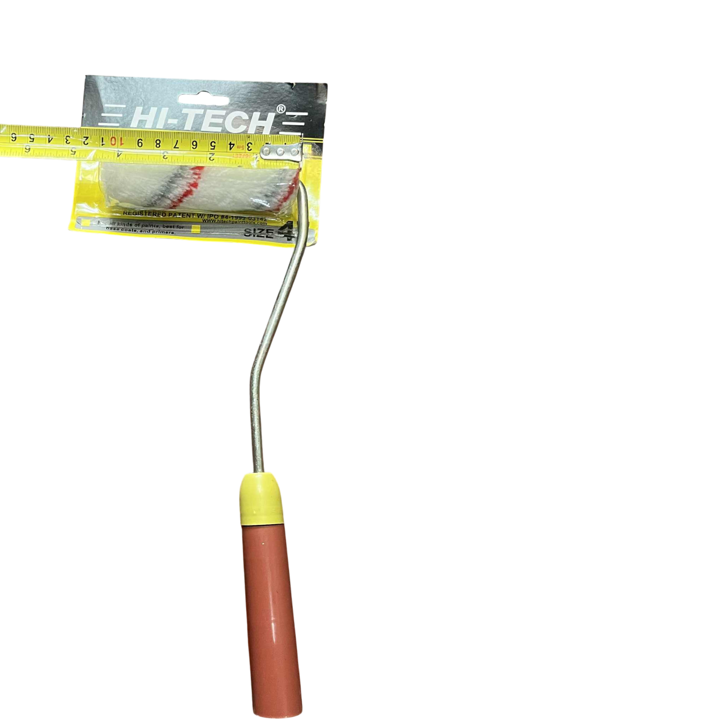 Local 4 inch paint roller brush with a comfortable grip for easy painting projects