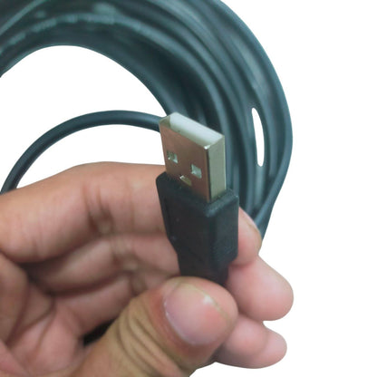 High speed USB mini cable durable held in hand, perfect for fast data transfer and charging